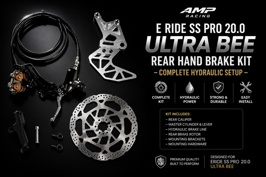 AMP Racing E Ride Pro SS 2.0 rear hand brake kit