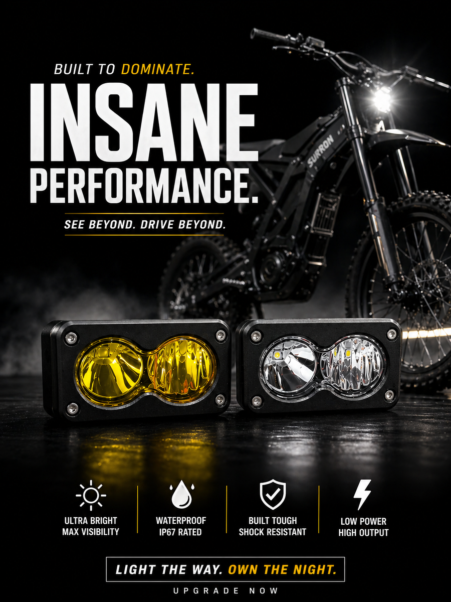 AMP V1 Lite Baja Light – Fatboy Plug & Play