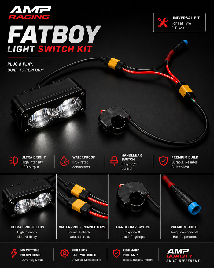 AMP Fatboy Baja Light Switch Kit