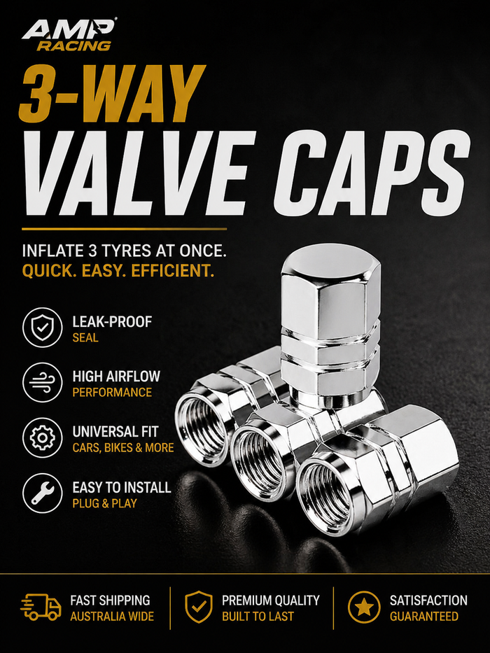 AMP CNC Valve Caps