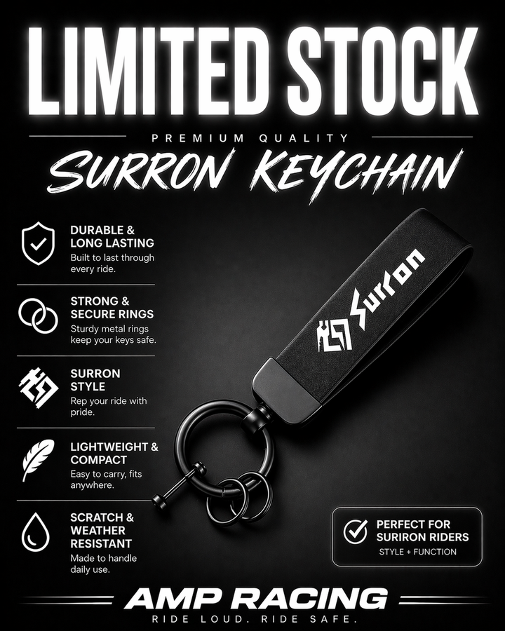 AMP Sur-Ron Keychain
