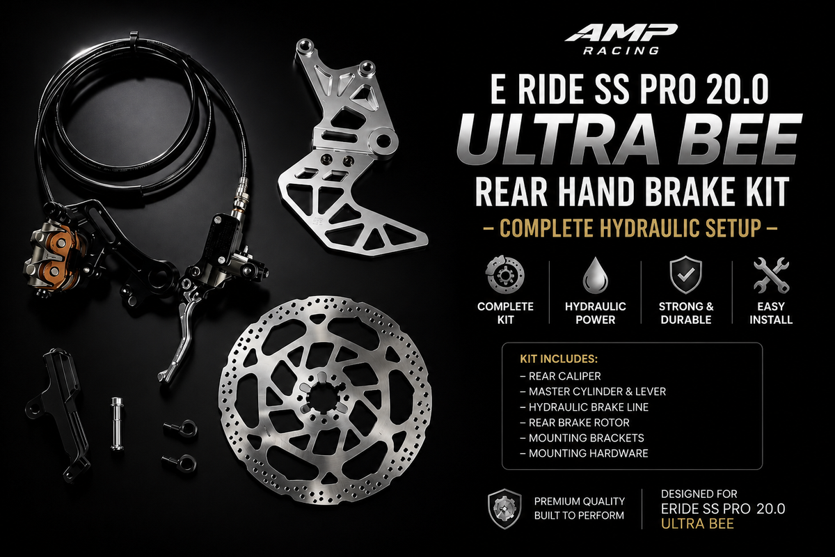 AMP E Ride Pro SS 2.0 Rear Hand Brake Kit
