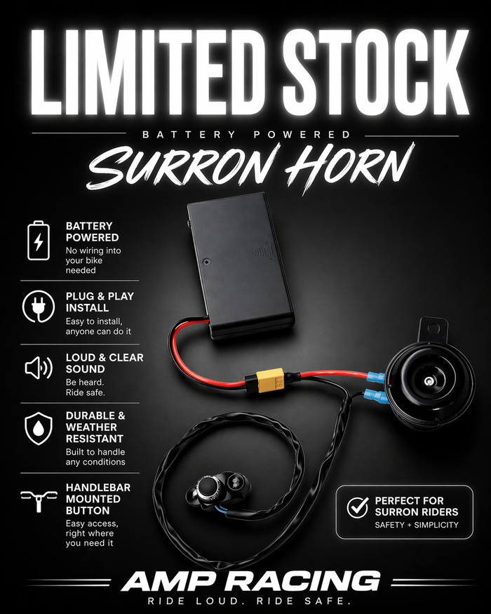 AMP Battery-Powered Sur-Ron Horn