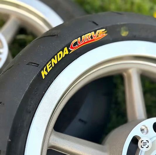 AMP 12″ Supermoto Wheel Set with Kenda Curve Tyres
