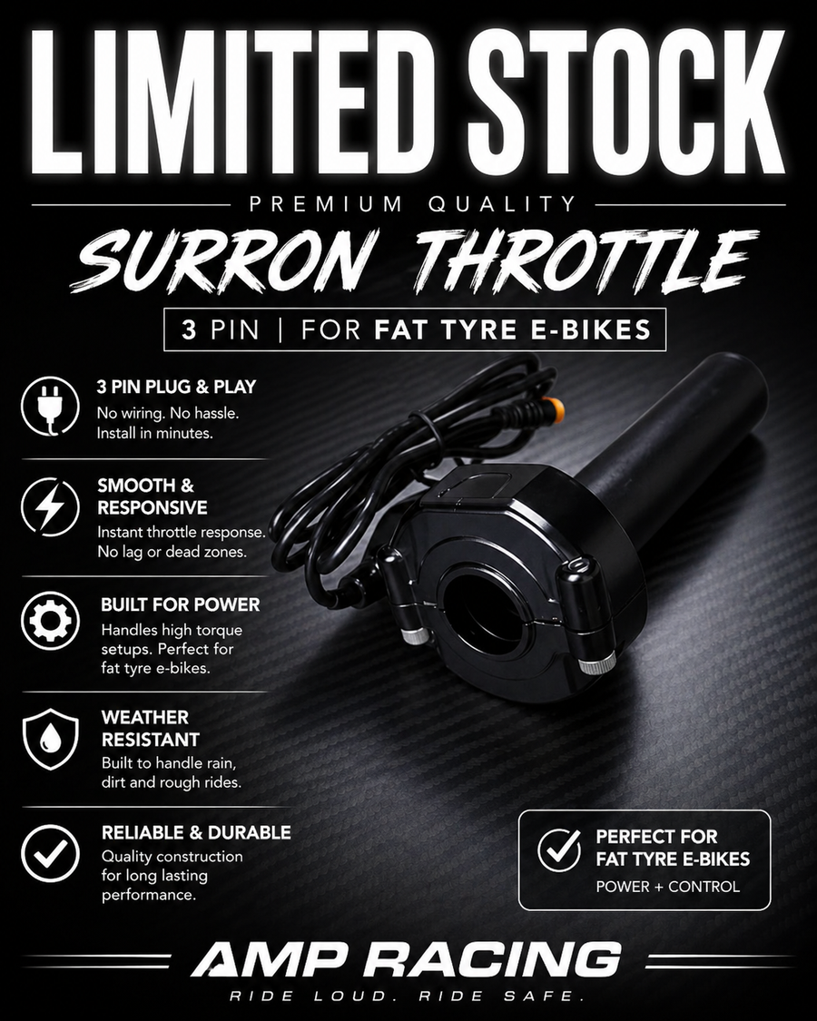 AMP Factory-Grade Sur-Ron Throttle V2 – 3-Pin