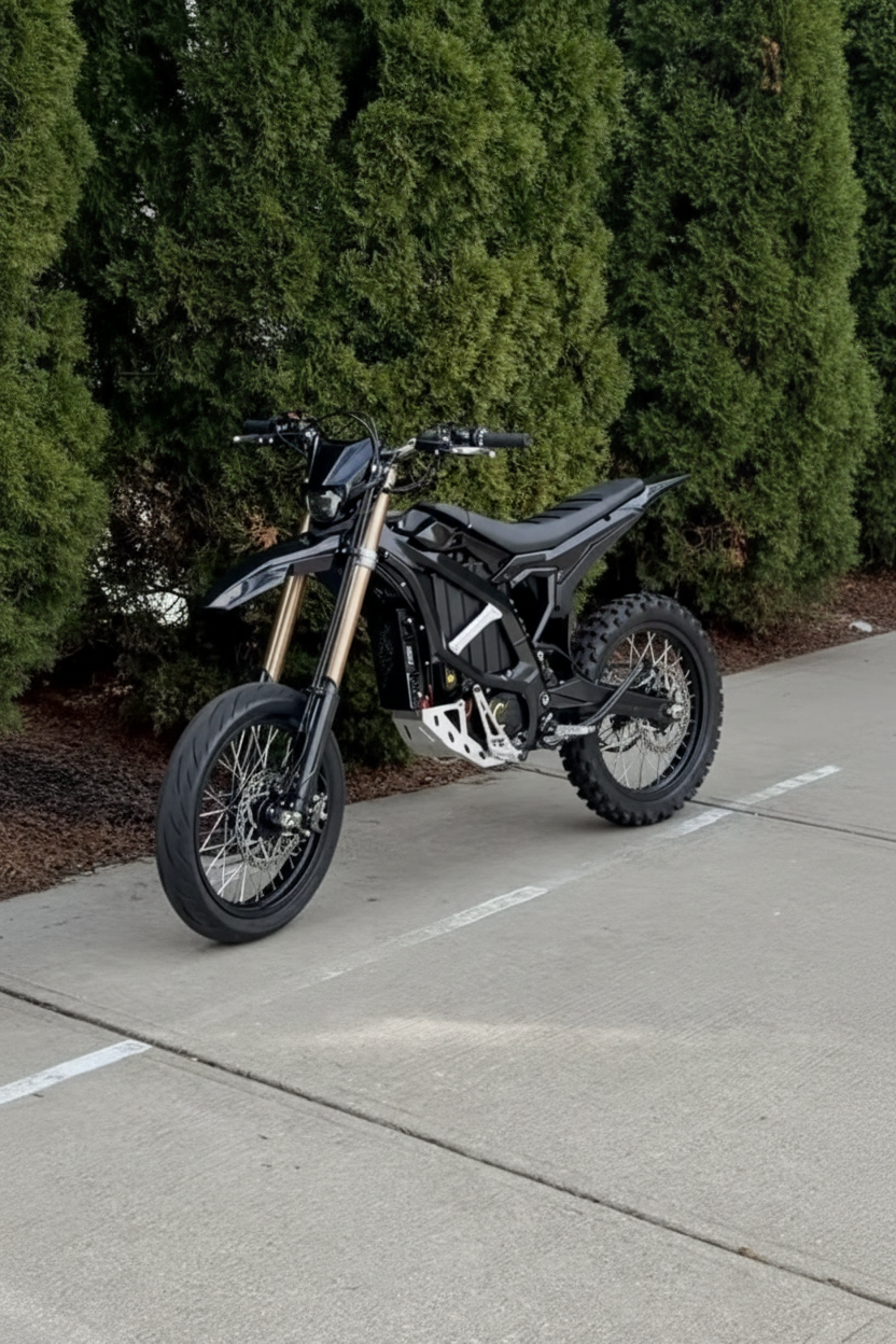 AMP Ultra Bee CNC battery side guard fitment detail
