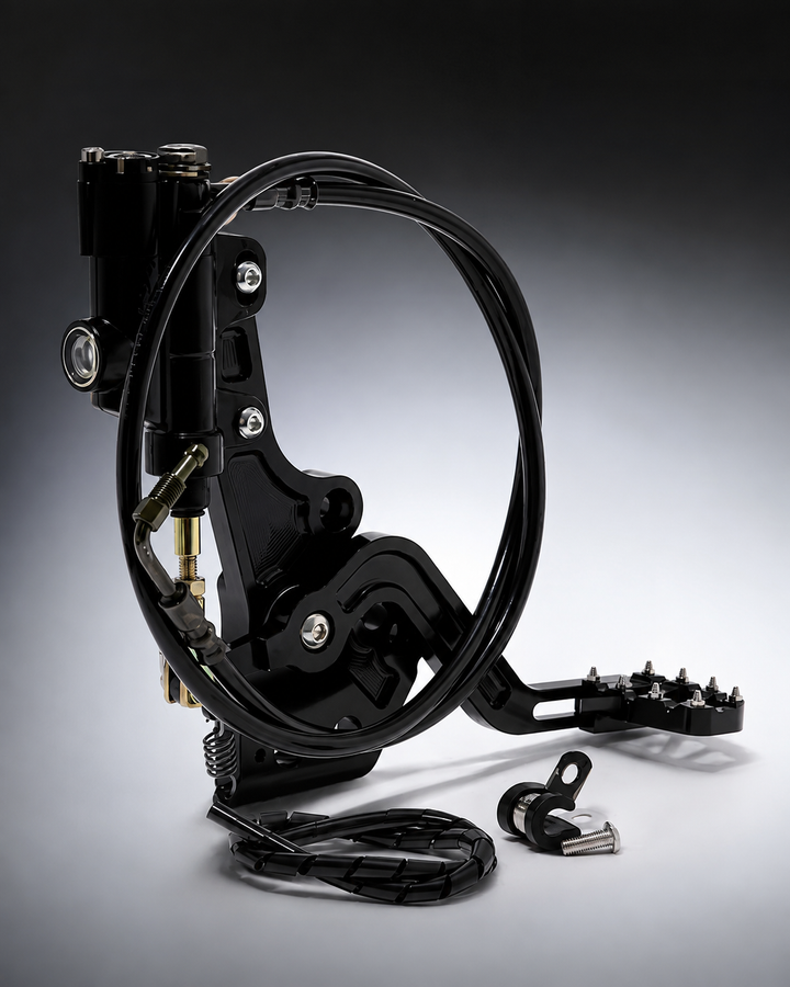 AMP E Ride Pro SS 2.0 hydraulic rear foot brake